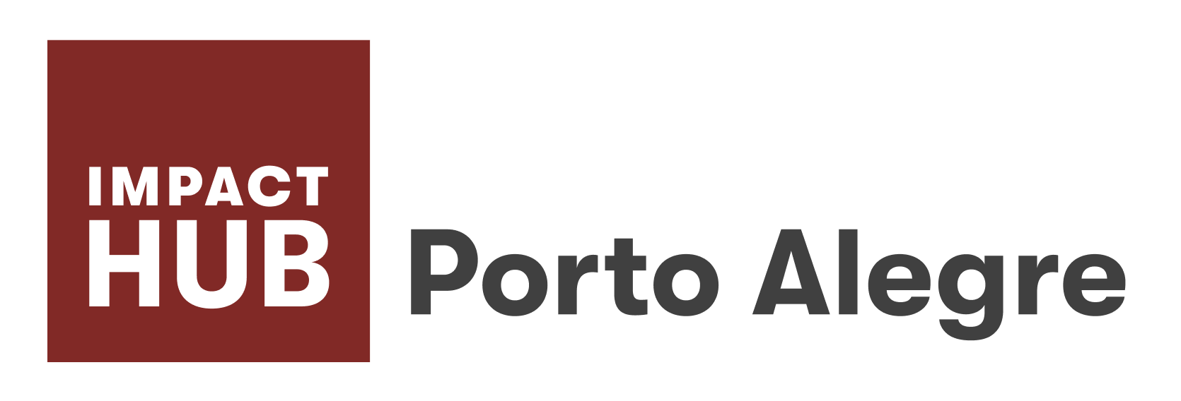 Impact Hub POA Logo Fundo Claro
