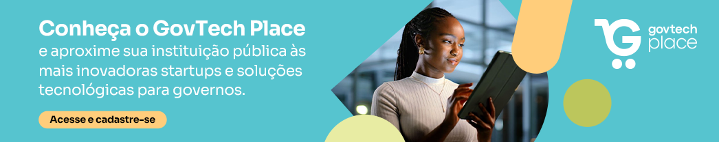 Banner de anúcio da GovTech Place